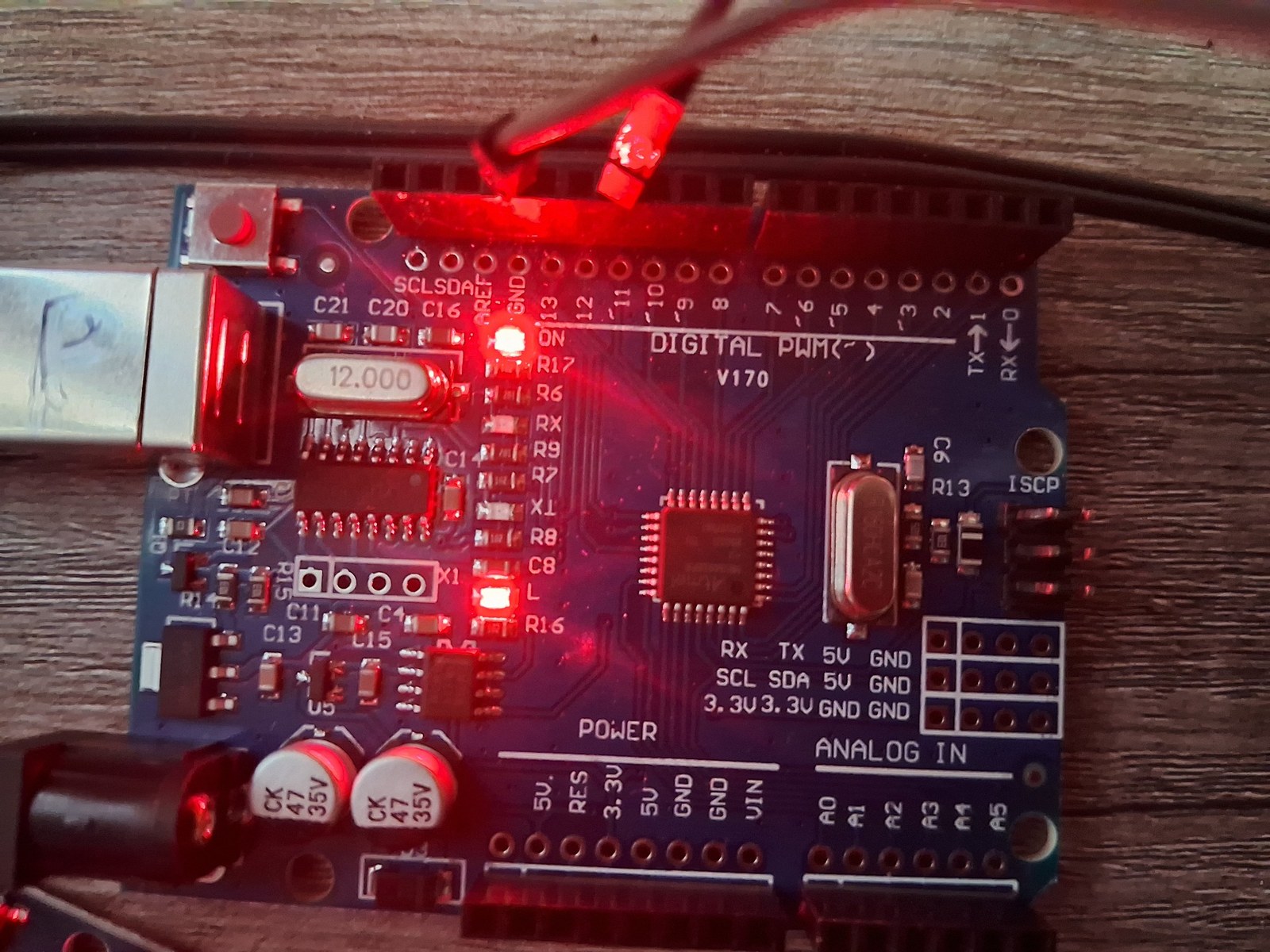 Second Arduino physical carrier board close-up.